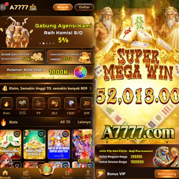 A7777 Bonus Member Baru 100%